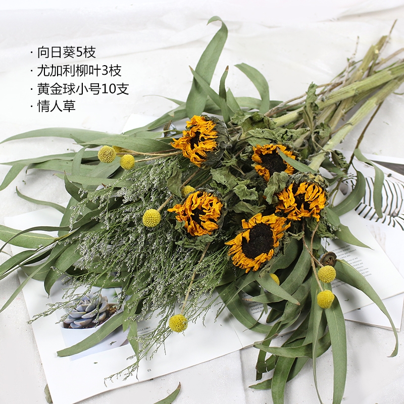 Dried Sunflower Flowers - Natural Air-Dried Preserved Sunflowers - Image 10
