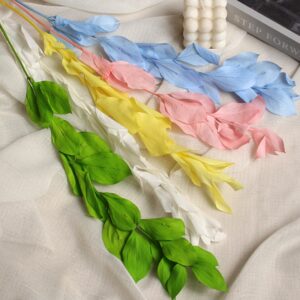 Preserved Orange Leaves - Natural Everlasting Foliage for Your Creations