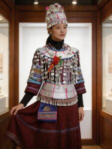Yunnan Zhuang Bride Costume Details
