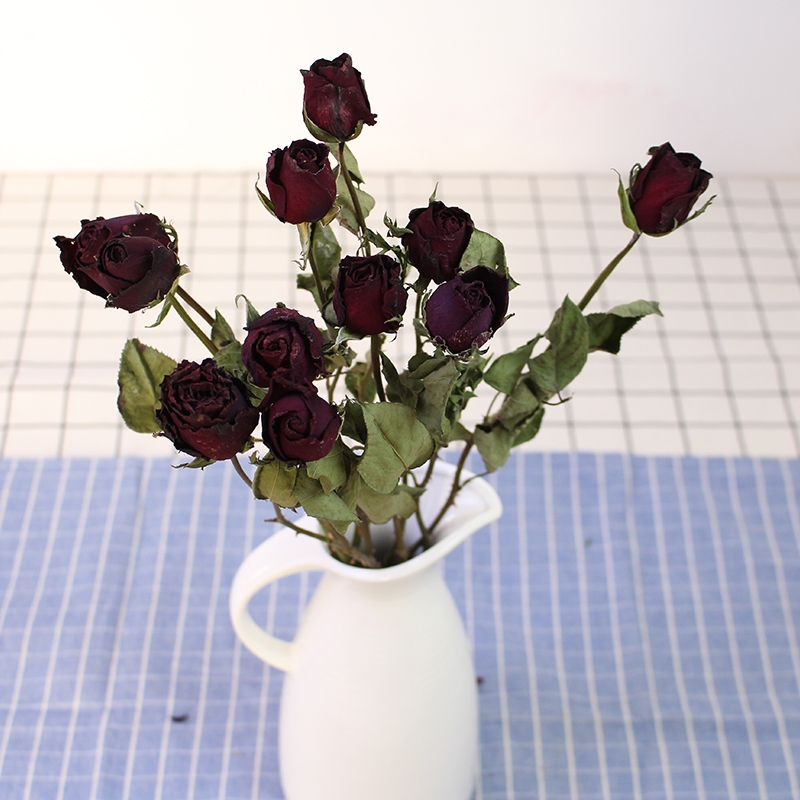 Natural Dried Rose Flowers - Preserved Real Roses for Home & Wedding Decor - Image 14