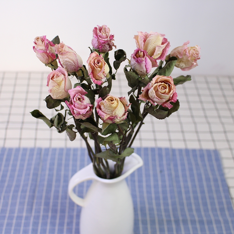Natural Dried Rose Flowers - Preserved Real Roses for Home & Wedding Decor - Image 3