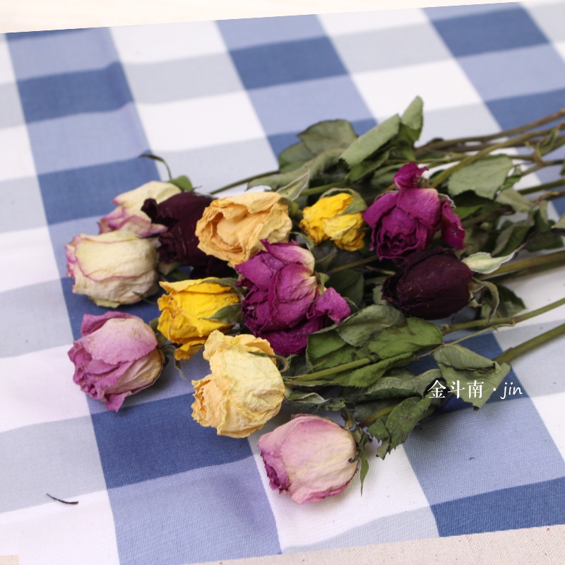 Natural Dried Rose Flowers - Preserved Real Roses for Home & Wedding Decor - Image 15