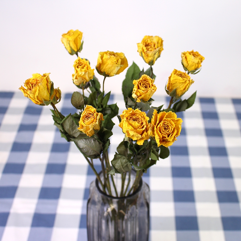 Natural Dried Rose Flowers - Preserved Real Roses for Home & Wedding Decor - Image 8