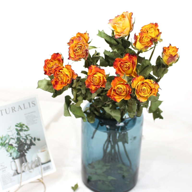 Natural Dried Rose Flowers - Preserved Real Roses for Home & Wedding Decor - Image 11