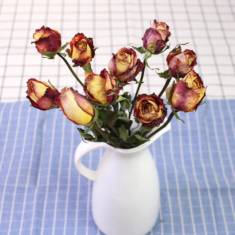 Natural Dried Rose Flowers - Preserved Real Roses for Home & Wedding Decor - Image 10